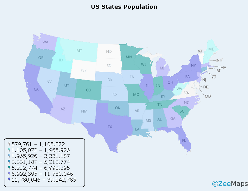 Color Map by Data Value