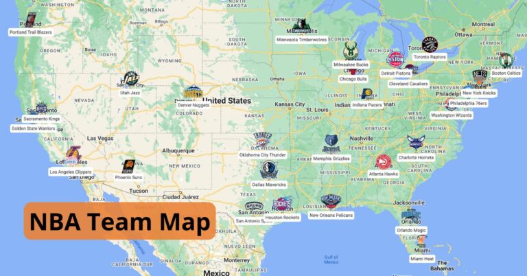 How to Create Your Own Interactive NBA Basketball Teams Map