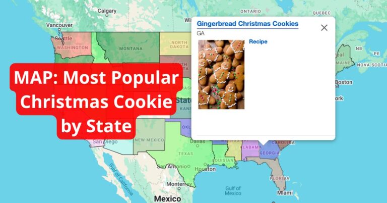 Most Popular Christmas Cookies by State: Interactive Map
